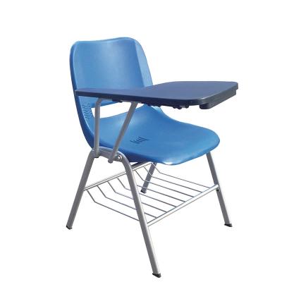 China Trianing Meeting Cheap School Plastic Tablet Armchair With Book Holder for sale