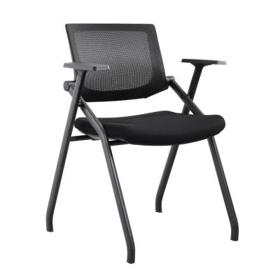 China Mesh Chair Foshan Space Saving Furniture Room Mesh Office Training Foldable Chair for sale