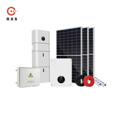 China Complete Home Off Grid Solar Power Panel System 5kw for sale