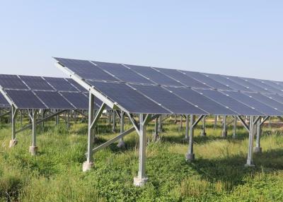 China Grounded Bifacial Solar Panels Titl 60 degree Solar Mounting System For Large Scale PV Plant for sale