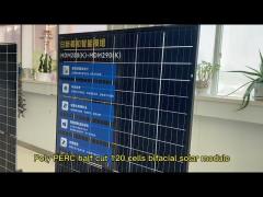 High Efficiency Waterproof Transparent BIPV Solar Panels 280W With Protective Frame