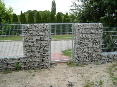 Китай Горячая окунутая гальванизированная сваренная коробка Gabion продается