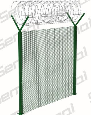 China 358 Anti Climb Fence With Razor Wire Type for sale