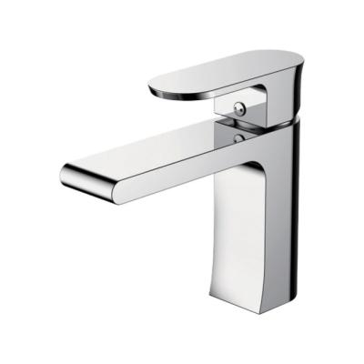 China Brass Metered Brass Hand Basin Water Faucets Wash Basin Water Faucets Single Single Mixer Single Tap Faucet Manufacturer for sale