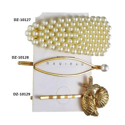 China [Gocaro Fashion Style Golden Hair Pin Hair Accessories] For Adult DZ-10127-29 for sale