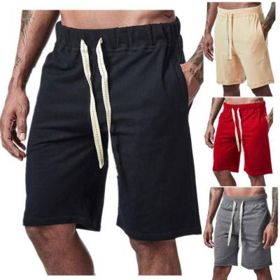 China Casual Men's Casual Sport Shorts Male Loose Drawstring Shorts Men's Breathable Comfortable Casual5 Pants Middle Pants Color 8 for sale