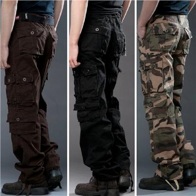 China New Men's Cotton Army Style Camouflage Camouflage Fashion Pants Urban Male Combat Flat Casual Military Tactical Pants for sale