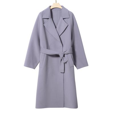 China Custom Made Anti-wrinkle Women's Oversize Anorak Women's Wool Coat 100% Cashmere Long Coat for sale