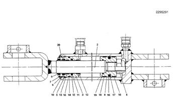 China 1983702 SEAL Kobelco parts WLK15 for sale