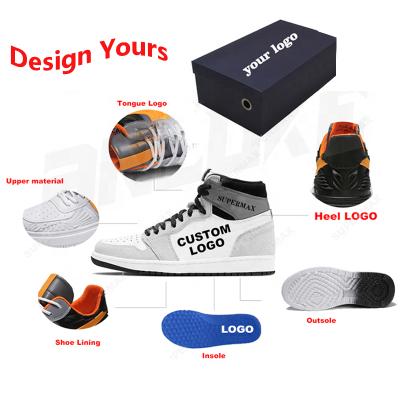 China Fashion Trend Logo Sneakers Stock X OEM ODM Designer OG Running Sport Shoes Custom Sneakers For Men for sale