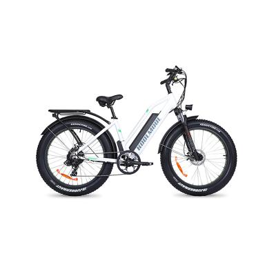 China Cheap City Bike / 250W Aluminum Alloy 36V Electric Ebike / Adult City Women Step By Electric Bicycle For Sale for sale