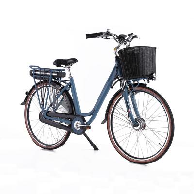 China Aluminum alloy CITY electric bicycle 250w 13ah electric city ebike e-bike 26 inch lady bike ebike electric factory supply for sale