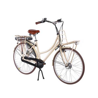 China Hot Selling Retro Aluminum Alloy Aluminum Alloy Ebike Electric City Vintage E Bike for sale