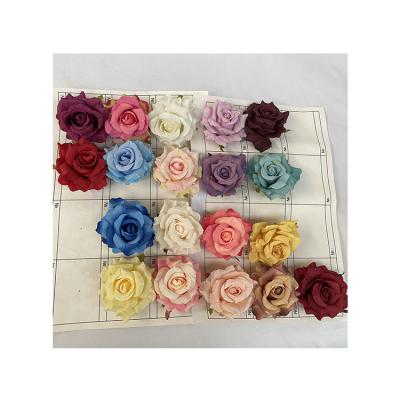 China Wholesale Modern New Design Small Phoenix Rose Head Artificial Flowers From Quality Ground Cloth China Supplier for sale