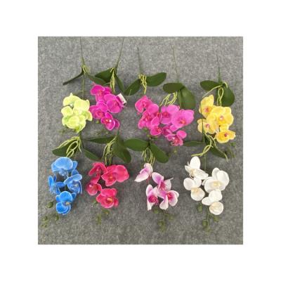 China Film Competitive Price Cheap Xinxin Good Quality Choose 4 Head Phalaenopsis Wholesale Artificial Flowers for sale