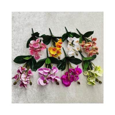 China China factory good quality 3D-printing 9-Head material Phalaenopsis wall flowers of artificial rice flower 3 d printing sheet film for sale