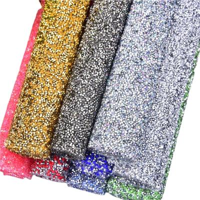 China Car Beaded Decoration Flatback 24*40cm Rhinestone Sticker Sheet Rhinestone Trim Stickers DIY Applique Embellishment Pad for sale