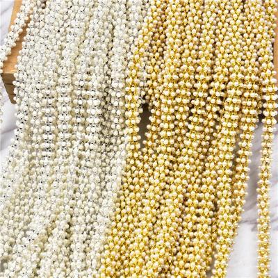 China Wholesale Flatback Corn Chain Pearl Flower Chain Garment Hand-sewn Dense Beads Balancing Diy Necklace Bracelet Jewelry Accessories for sale