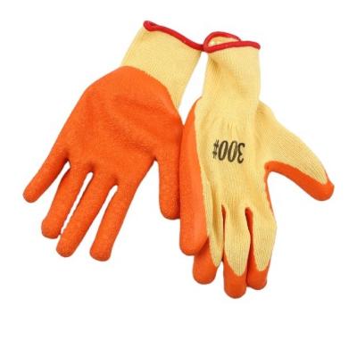 China Anti-smash Nitrile Dipped Cotton Safety Gloves Industrial Work Waterproof Garden for sale