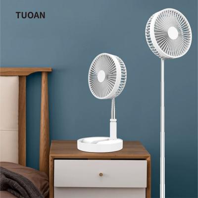 China Expandable Mini Fan Easy To Carry Best Selling Mini Wireless Fan USB Rechargeable Folding Expandable Mini Fan Desk/Mini Floor Fan for sale