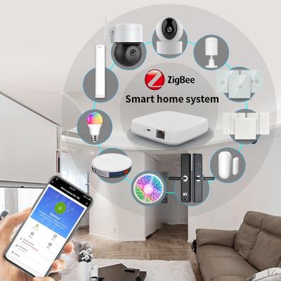 China Wifi Newcomer TUOAN 2022 Smart Home Zigbee System With Smart Life Mobile APP for sale