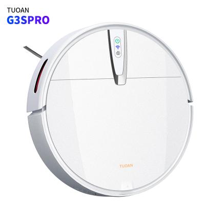 China Smart Hotel Vacuum Cleaner Floor Sweeper Robot with Sweeping + Vacuum Suction + Mopping Functions for sale