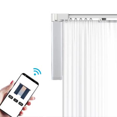 China Can be controlled by APP 2021 new arrival smart blizemesh curtain motor with smart curtain switch and mobile phone APP control for sale