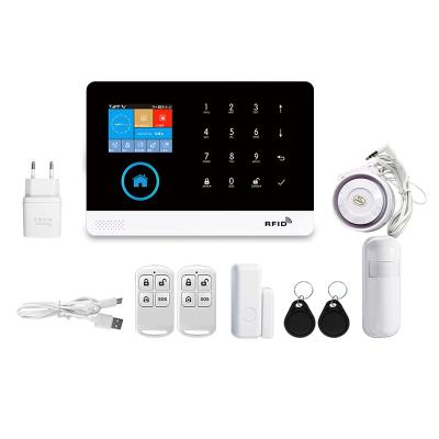 China Tuya smart home life burglar home security system 3G/4G wifi smart alarm system for sale