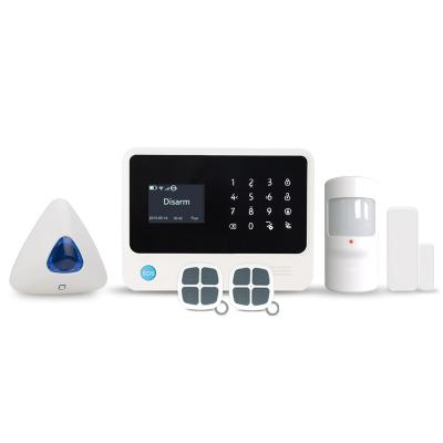 China Smart home security system GS-G90B gsm alarm system 433MHz wifi burglar alarm system wireless/wired plus for sale