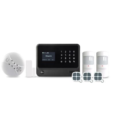 China G90B wireless home burglar alarm system plus remote control by plus APP security wifi GM/M alarm system GS-G90B for sale