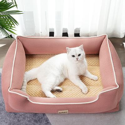 China Removable Blanket Maker Outlet Universal For Seasons All Warm Removable Washable Puppykeep In Winter Luxury Pet Bed for sale