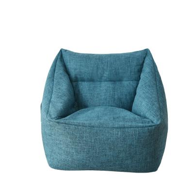 China Lowest price fabric furniture living room tatami simple modern beanbag sofa wholesale hot sale lazy upholstered chair for sale