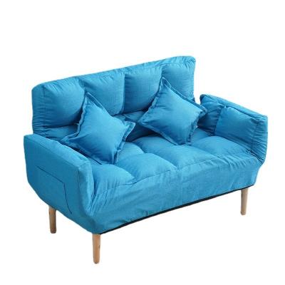 China New Arrival Modern Nordic Style Furniture Wooden Leg Sofa Balcony Extended Popular Home Tatami Upholstered Sofa for sale