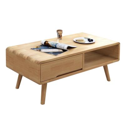 China Stobrage EUROPEAN 1.2m Luxury Modern Creative Small Living Room Space Saving Solid Wood Coffee Sectional Tea Table for sale