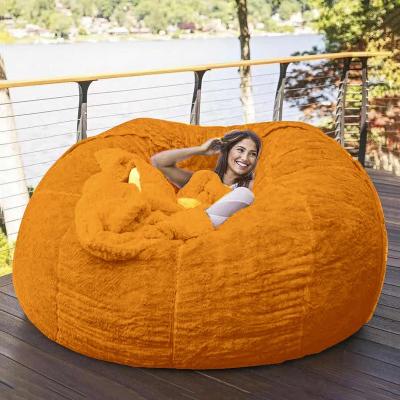 China Other 2021hot selling Living Room Balcony Leisure Bean Bag Single Recliner Modern Large Lazy Fabric Upholstered Sofa for sale