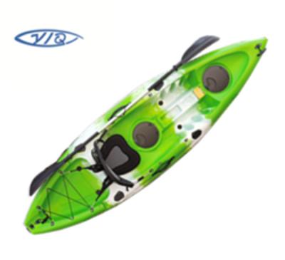 China 2021 Hot Sale LLDPE Plastic Kayak Rotomolded Canoe Single Kayak Cheap Fishing Kayak Below 200 for sale