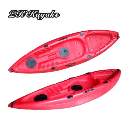 China Polyethylene---LLDPE PE Material Sailing Kayak Boat For One Person Fishing for sale