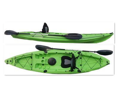 China New Single Sit On Top Plastic Fishing Selling LLDPE Canoe Kayak Boat Model Under US$200 for sale