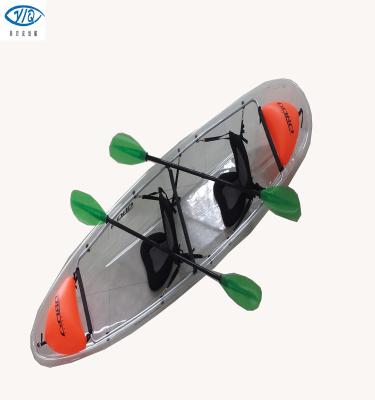 China Clear Transparent PC Fishing Kayak With Polycarbonate PC for sale