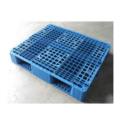 China Four Way Entry Rackable Recyclable Stackable Moisture Proof Single Faced Plastic Pallets Food Grade Pallets for sale