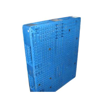 China Four Way Entry Rackable Stackable Double Side Plastic Pallet For Racking for sale