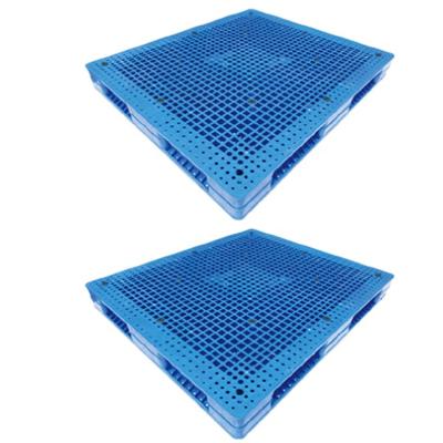 China Four Way Entry Double Faced Euro Top Quality Plastic Pallets For Racking for sale