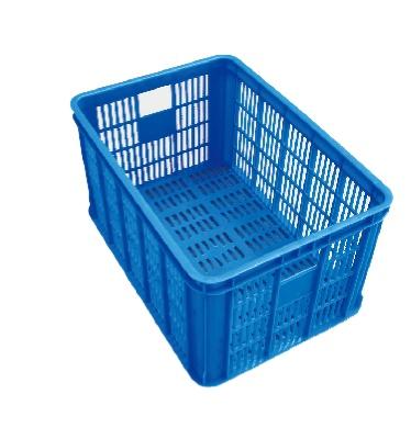 China Excellent eco-friendly widely used rectangle used heavy duty plastic storage crates box for sale for sale