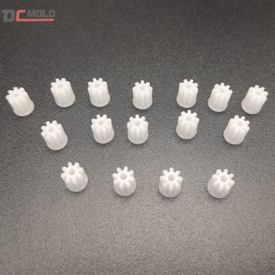 China Household Curtain Products Small Nylon PA66 Curtain Plastic Gears 16 Cavity Injection Mold for sale