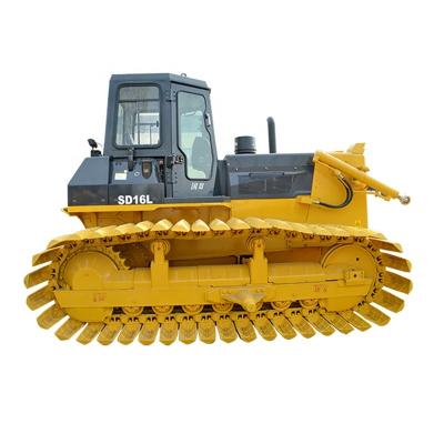 China Chinese hotel construction machine shantui SD16L 18t 160HP swamp crawler bulldozer 20190215 for sale