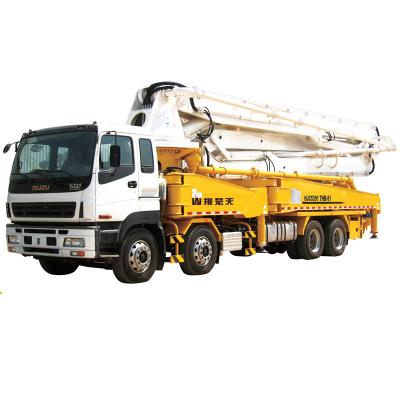 China China Top Brand 51M Engine Steel Stable Concrete Mixer Truck With Pump for sale