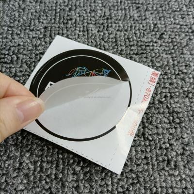 China Custom Business Stickers Waterproof Round Vinyl Sticker Product Logo Label Printing for sale