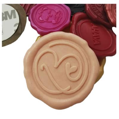 China Other Newest Original Factory Self Adhesive Custom Wax Seal Sticker for sale