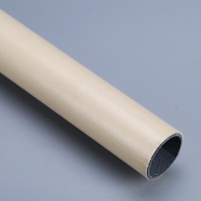 China Corrosion Protection Stable Structure Plastic Coated Pipe Wear Resistant Cold Rolled Steel Tube Beaming Lean Tube for sale