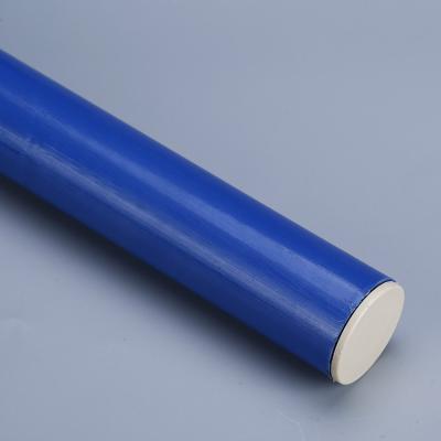 China Flexible Corrosion Protection Rust Proof Shelf Pipe Structure Around Pipe Gray Plastic Coated Steel Dark Shape PE Lean Tube for sale